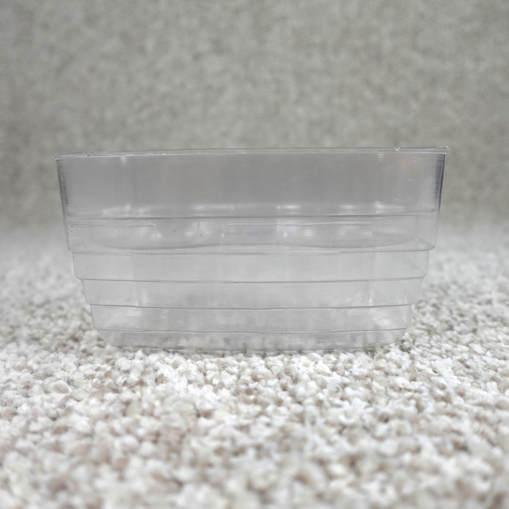 Longaberger Salt and Pepper Basket Protectors Clear Plastic Liners 44555 40126